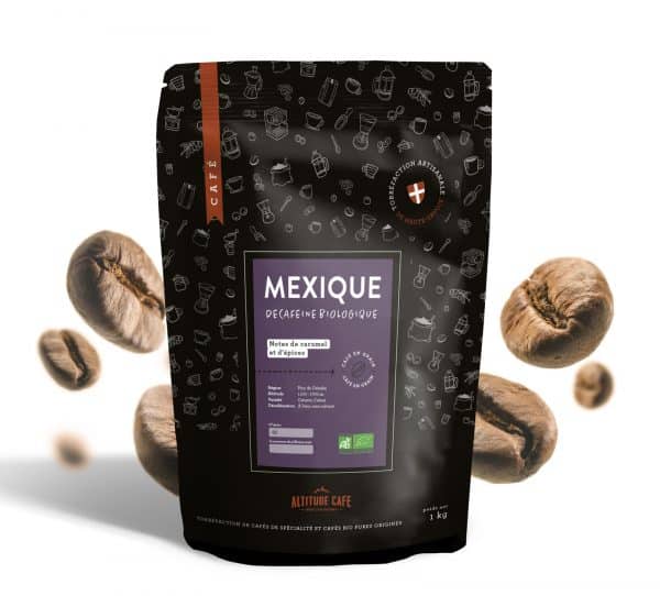Café décaféiné du Mexique (Biologique)